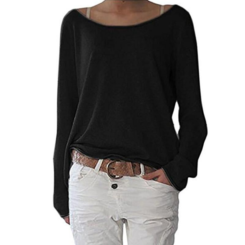Einfarbiges gestricktes T-Shirt