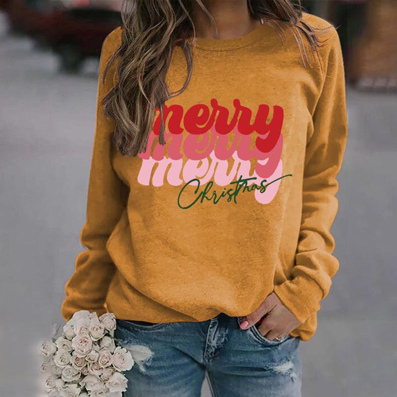 Sweatshirt mit Buchstabendruck