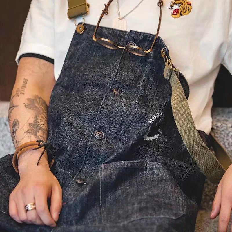 Vintage-Marine-Denim-Overall