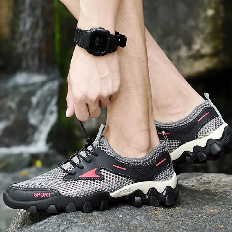 Verschleißfeste Atmungsaktive Wanderschuhe