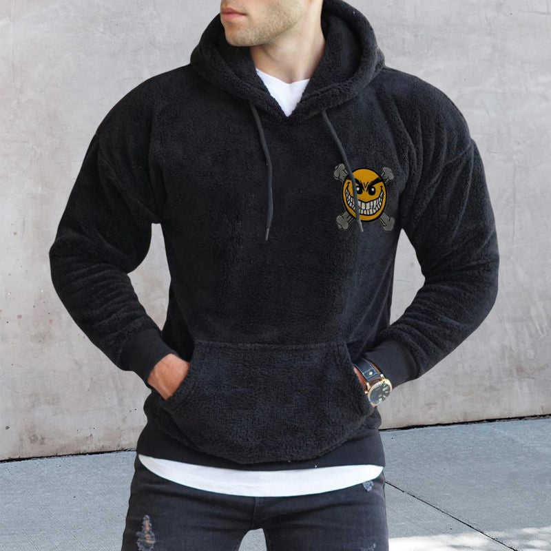 Stylisches Fleece-Sweatshirt mit Kapuze