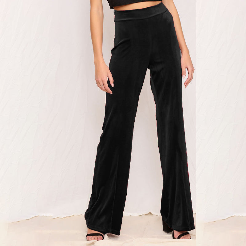 Elastische Yogahose mit hoher Taille
