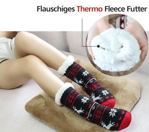 Thermo Fleece Super Weiche Slipper Socken