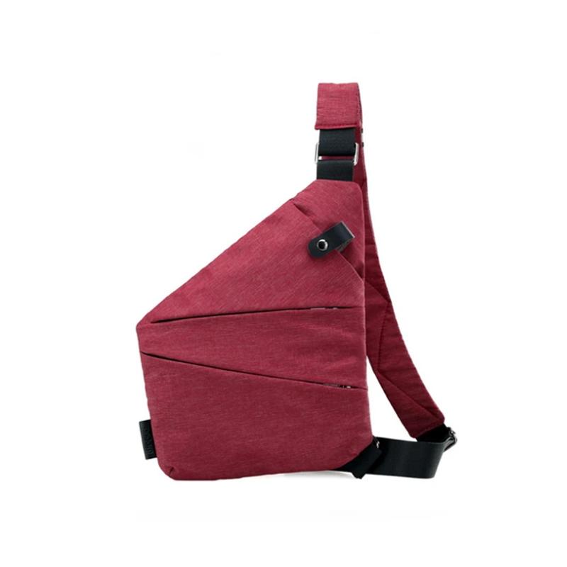Persönliche Tasche，die kann in der Kleidung versteckt werden