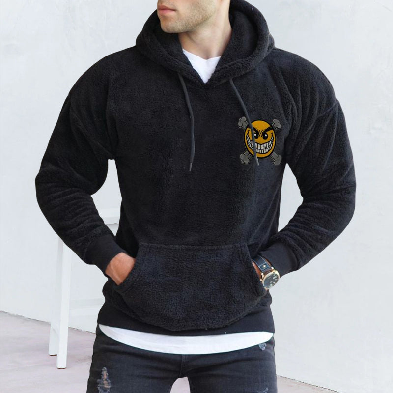 Stylisches Fleece-Sweatshirt mit Kapuze