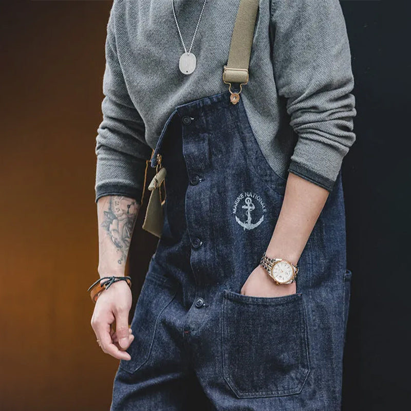 Vintage-Marine-Denim-Overall