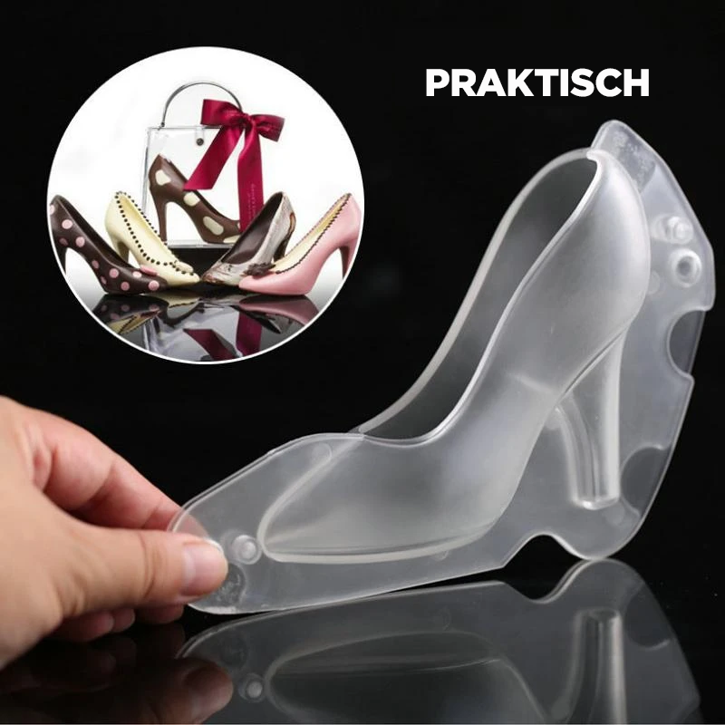 Schokoladenform In Form Von Hochhackigen Schuhen