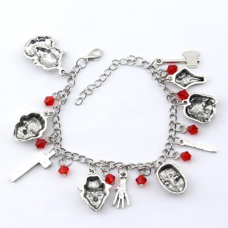 Horror inspiriertes Armband, perfekt für Halloween-Party