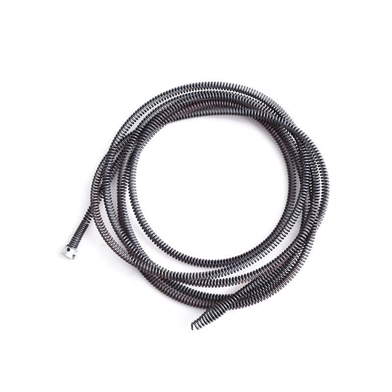 Rohr Ausbaggerung Feder （Enthalten Stecker für Bohrmaschine）