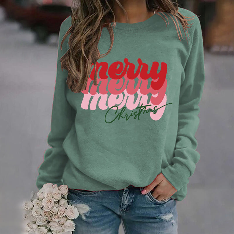 Sweatshirt mit Buchstabendruck