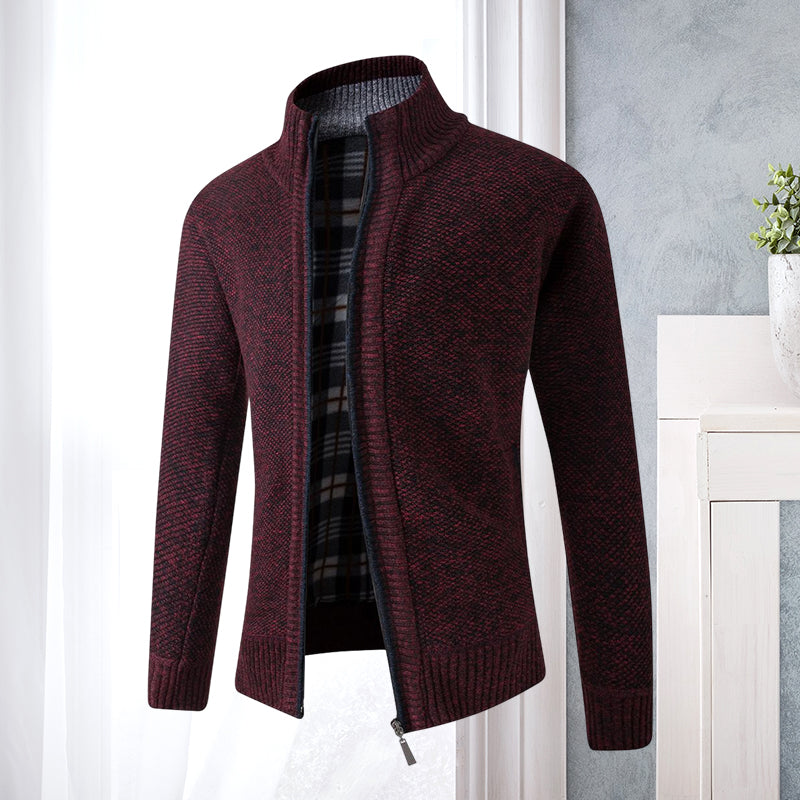 Langärmliger Sportlicher Strickjacke