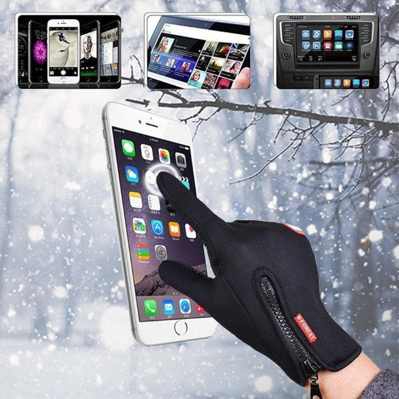 Engeliebe Premiume warme winddichte wasserdichte Touchscreen Handschuhe Unisex