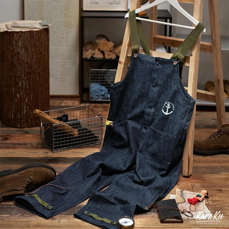 Vintage-Marine-Denim-Overall