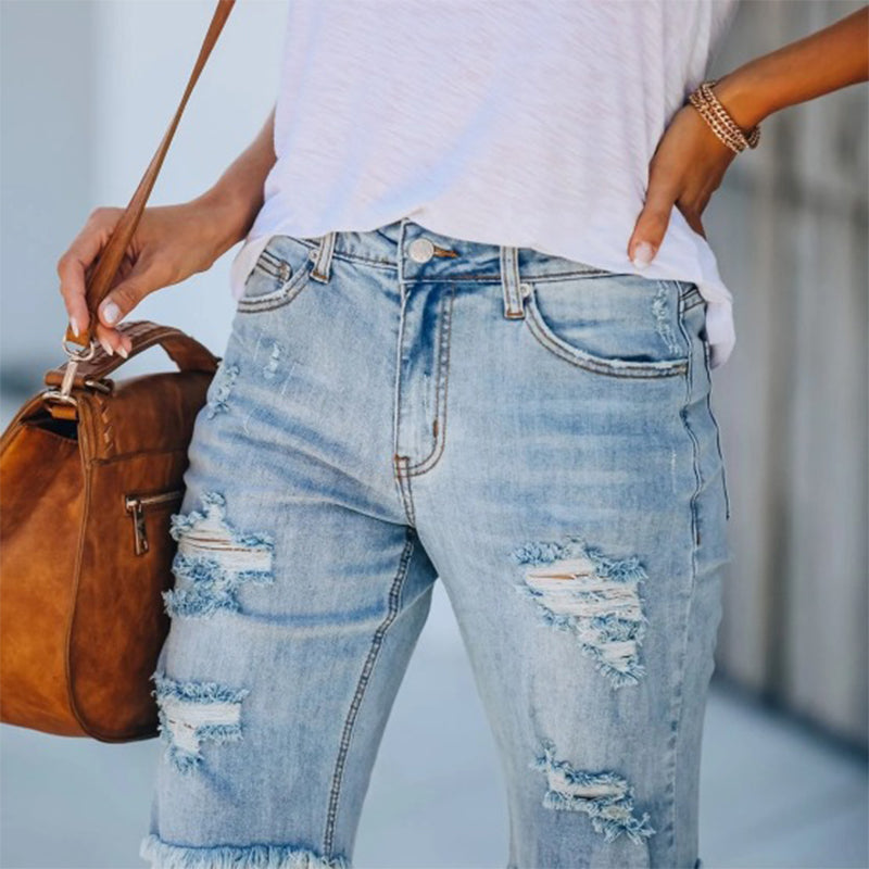 Lässige Jeans mit hohem Stretchanteil