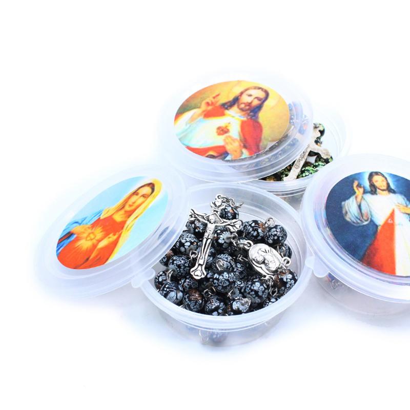 Handgemachte Onyx Kranz Perlenkette