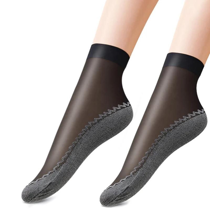 💐Seidige rutschfeste Baumwollsocken💐