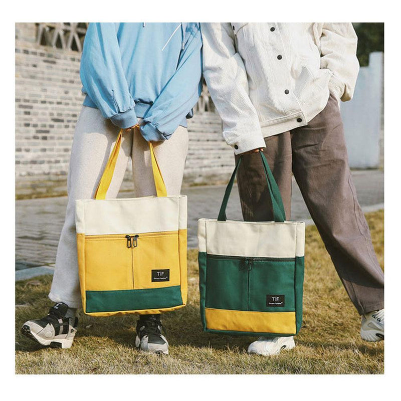 Leinwand Literarische Umhängetasche, Tragbare Handtasche