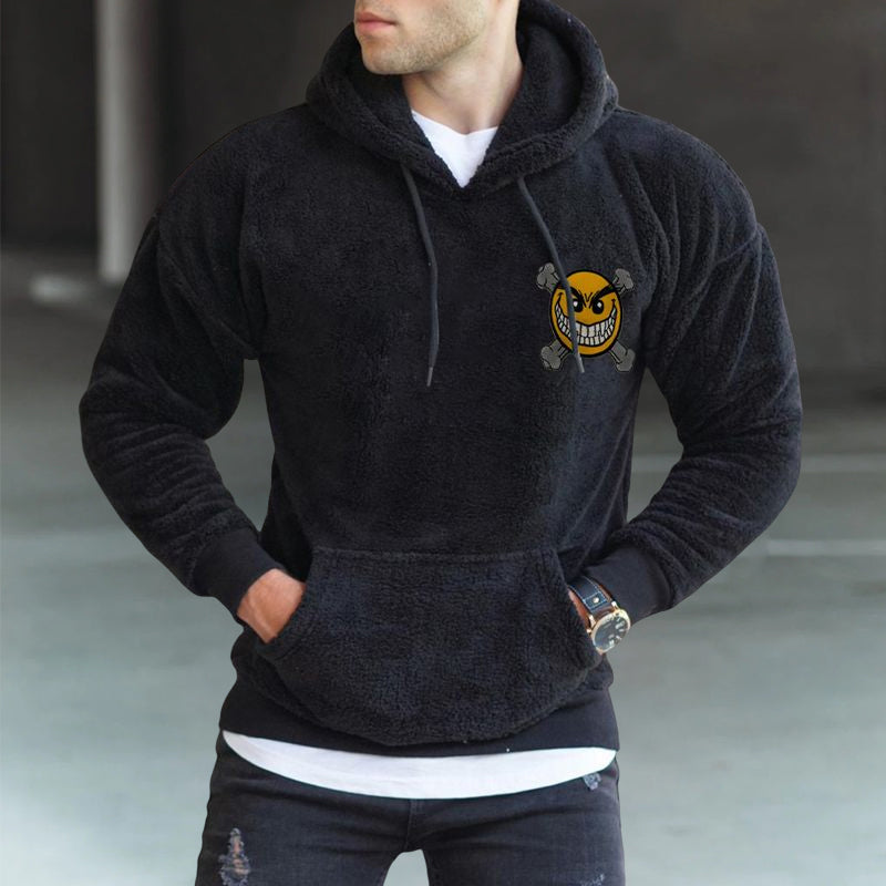 Stylisches Fleece-Sweatshirt mit Kapuze