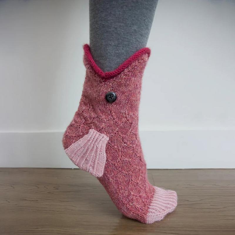Tierische Stricksocken