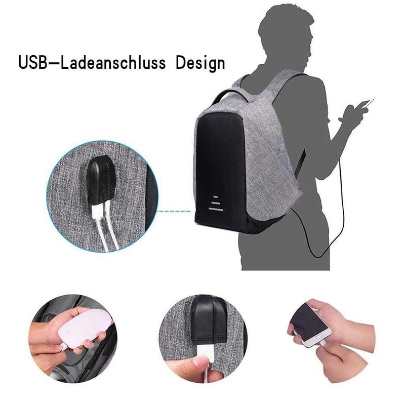 Anti-Wasserdichte Multifunktionrucksack, Diebstahlsicherung
