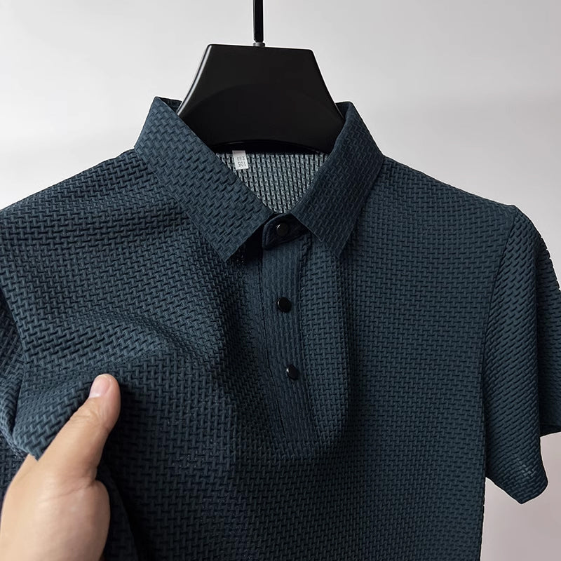😎Mesh Eisseide Kurzarm T-Shirt😎