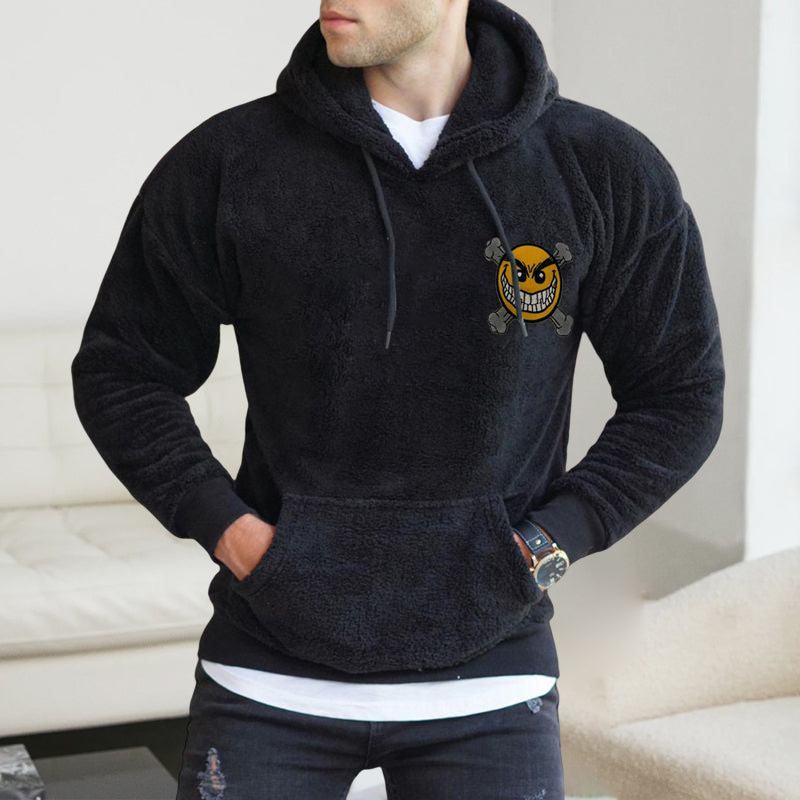 Stylisches Fleece-Sweatshirt mit Kapuze