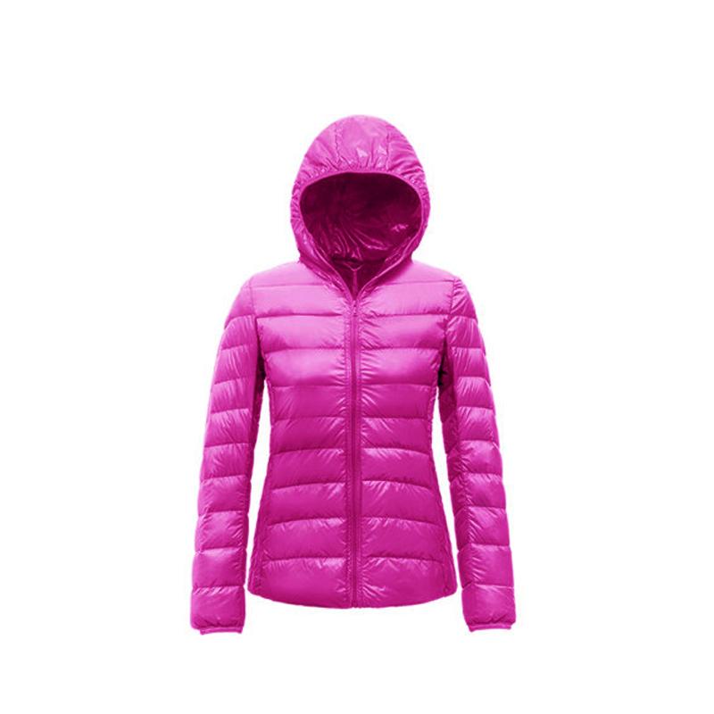 Ultraleichte Daunenjacke Hoodie Unisex 8 Farben