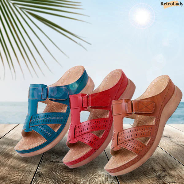 Damen Sommer offenen Zehen Sandalen