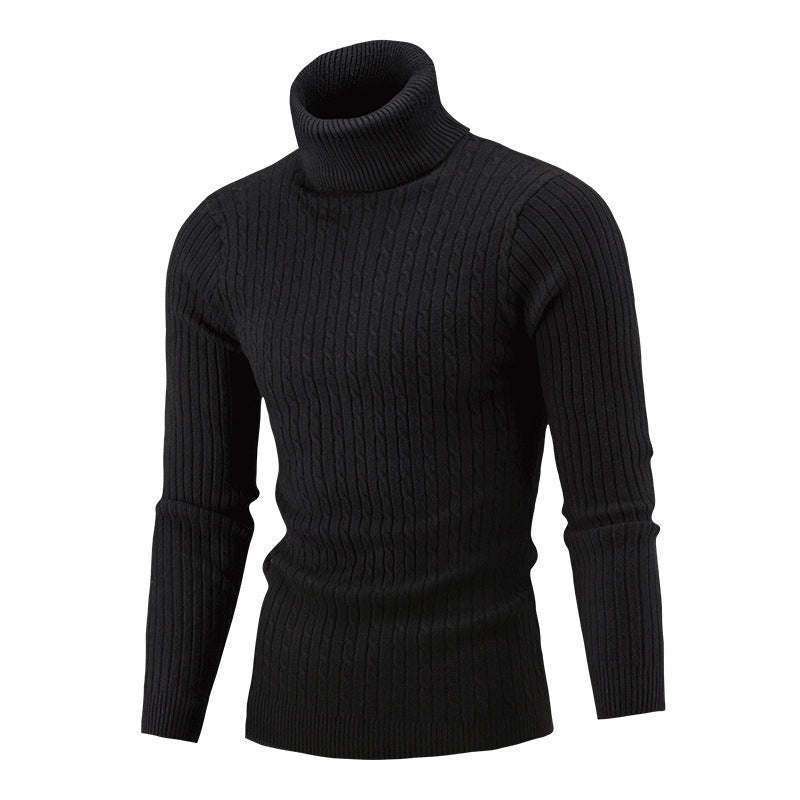 Lässiger Langärmliger Rollkragenpullover für Herren