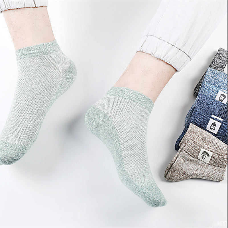 🔥Atmungsaktive Antibakterielle Deo-Socken für Herren 🔥(5 Paar)🔥
