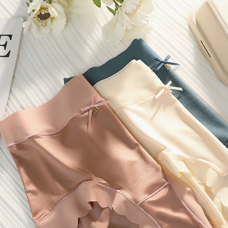 ✨Unterwäsche aus Seidenimitat mit hoher Taille✨