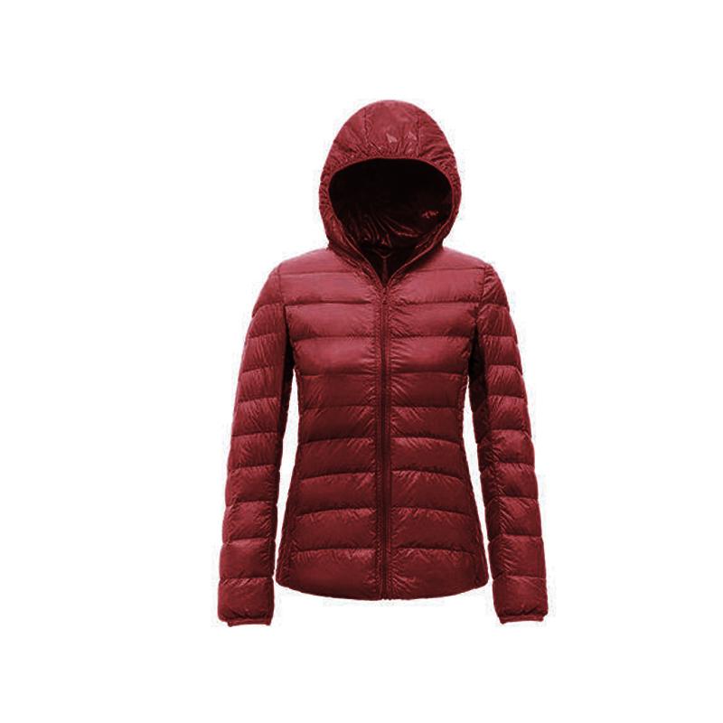 Ultraleichte Daunenjacke Hoodie Unisex 8 Farben