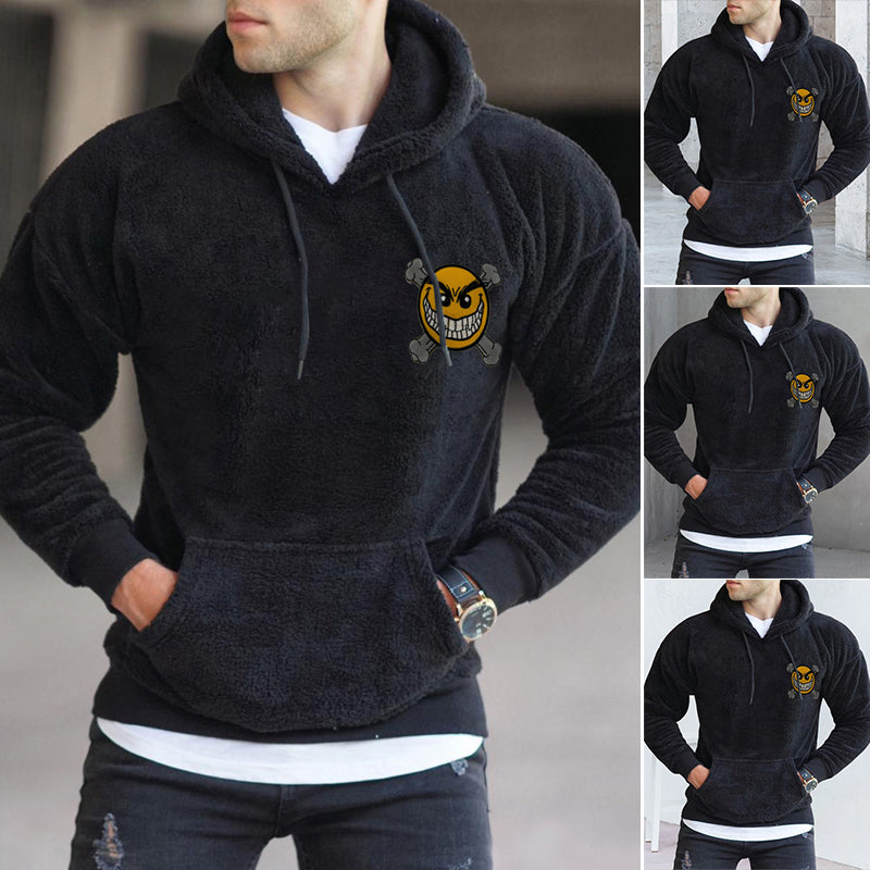 Stylisches Fleece-Sweatshirt mit Kapuze