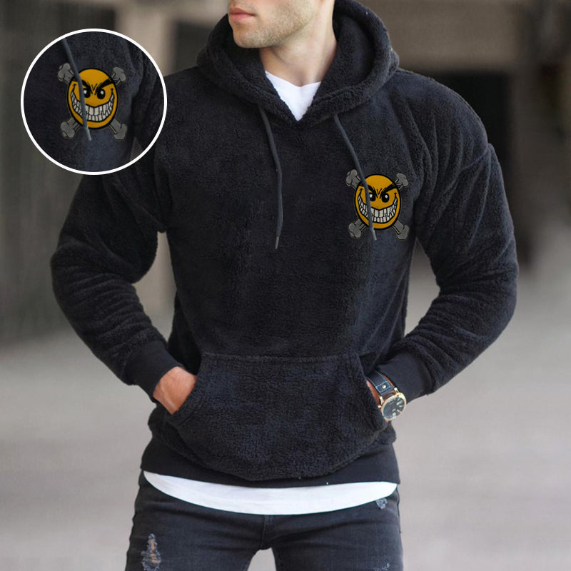 Stylisches Fleece-Sweatshirt mit Kapuze