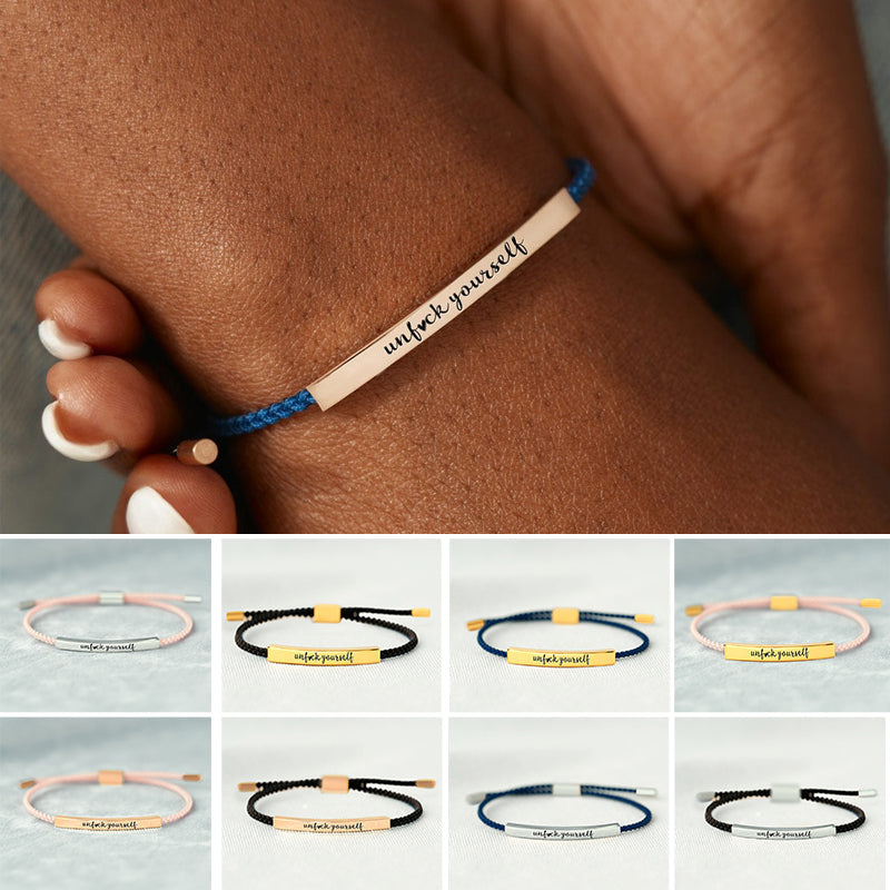 🔥heißer Ausverkauf🔥Armband „UNF CK YOURSELF“