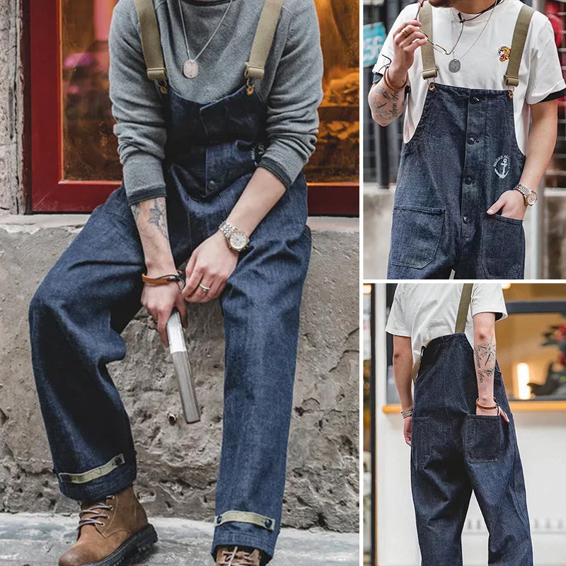 Vintage-Marine-Denim-Overall