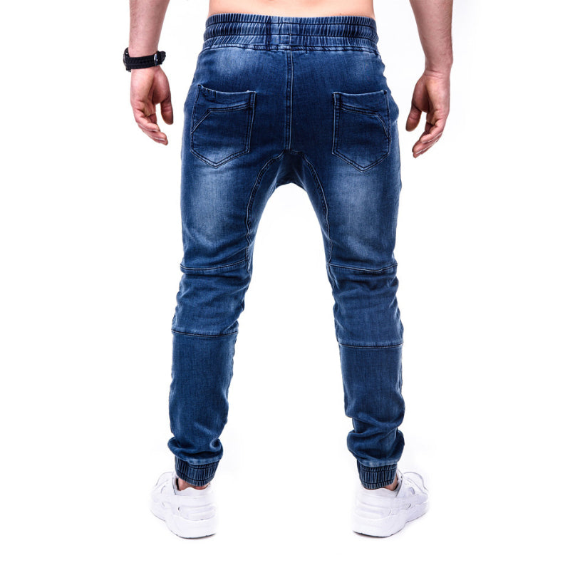 Gewaschene lässige taillierte Jeans für Herren