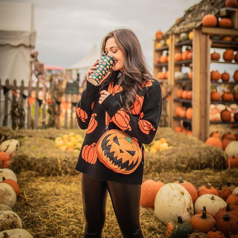 Halloween Pumpkin Jumper Sweater