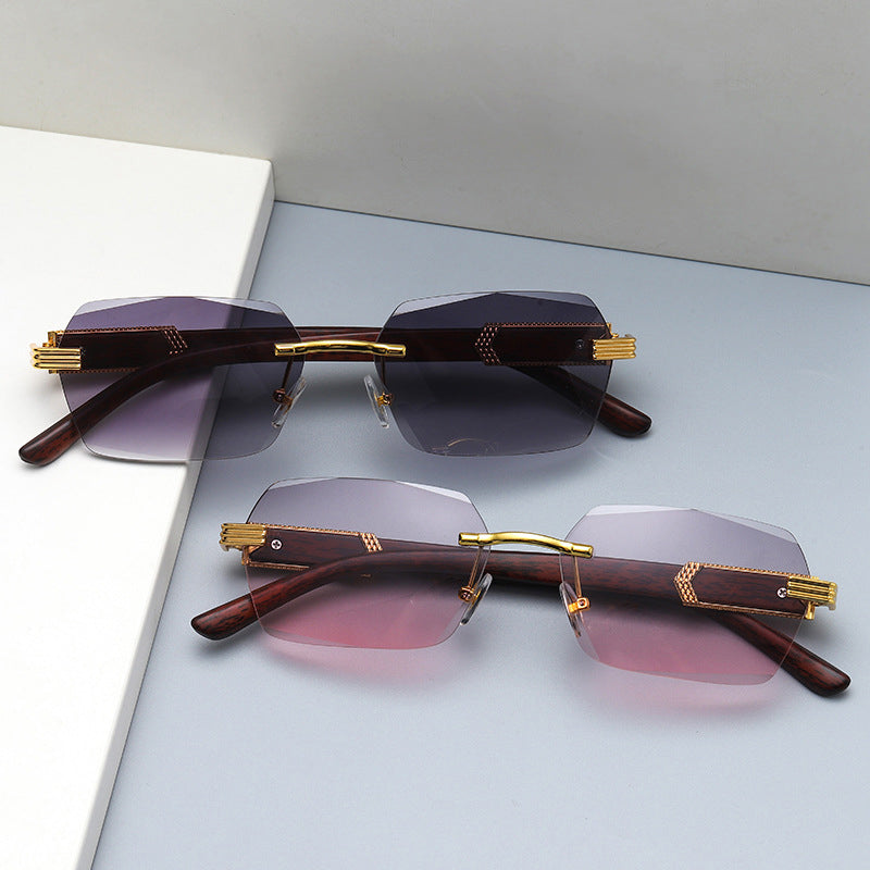 Unregelmäßige quadratische stilvolle Sonnenbrille