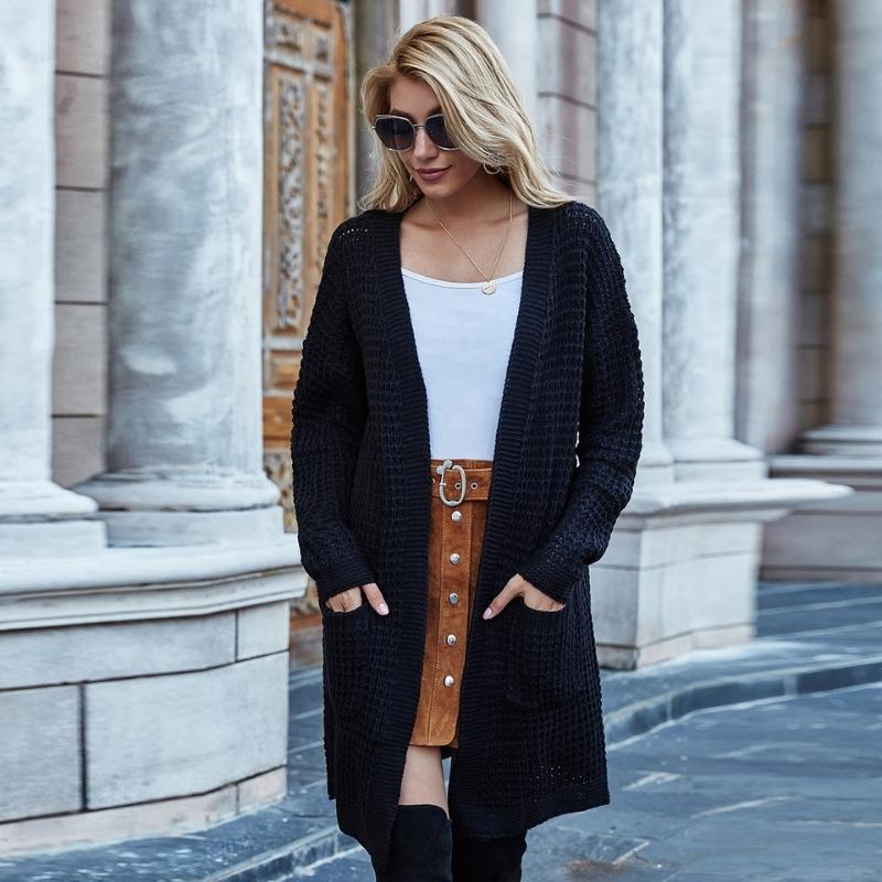 Women's Oversized Pocket Cardigan Outwear