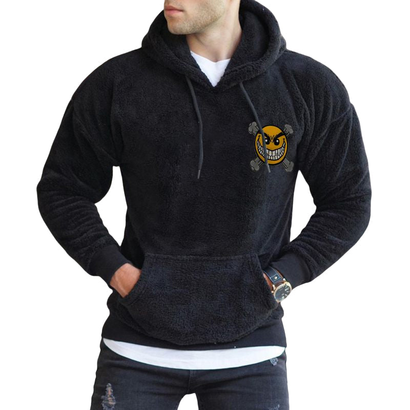 Stylisches Fleece-Sweatshirt mit Kapuze