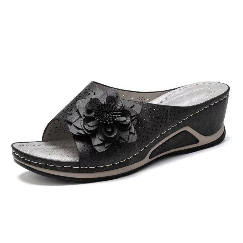 Sommerliche Blumen-Sandalen Mit Weicher Sohle