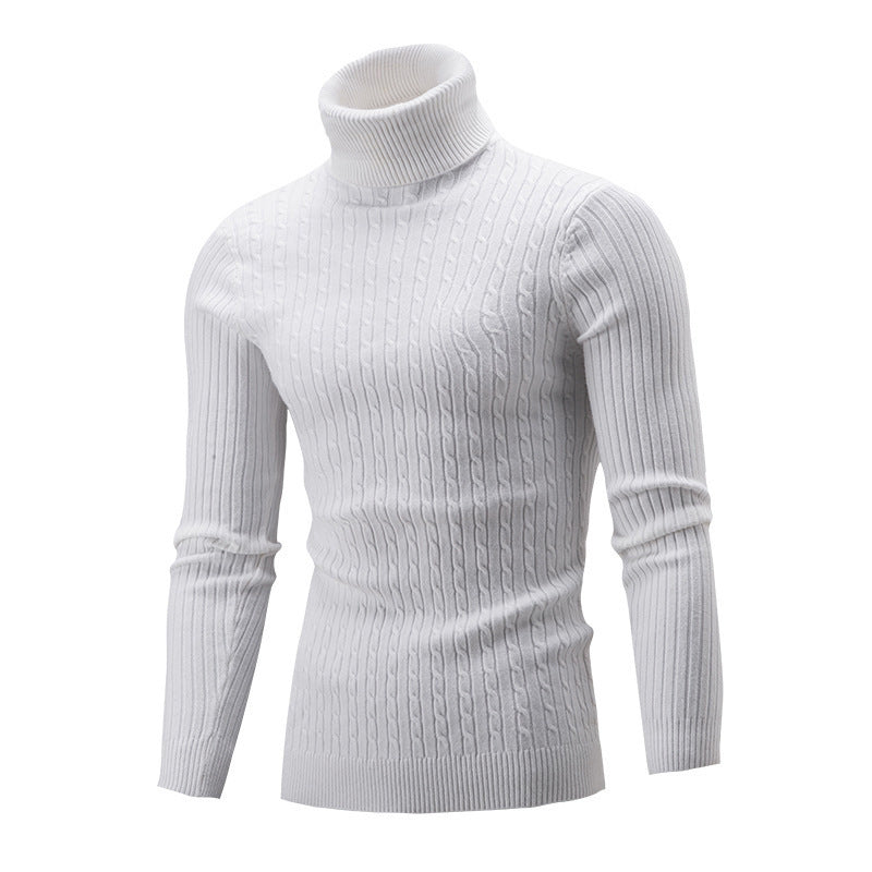 Lässiger Langärmliger Rollkragenpullover für Herren