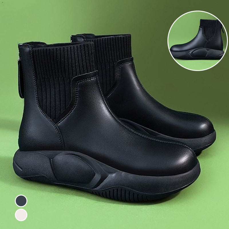 Gummistiefel Damen Kurzhoch Gummistiefeletten Winterstiefel